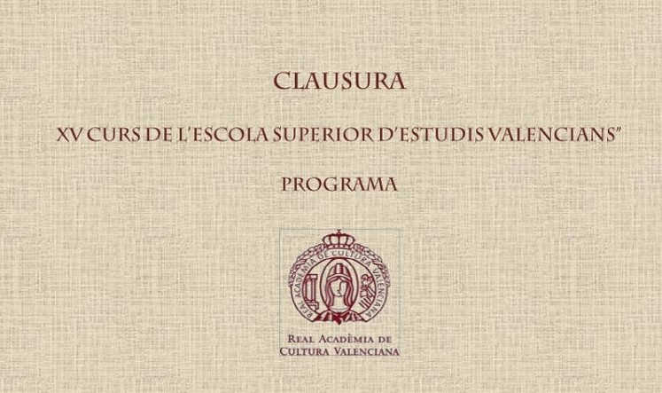 Conferencia de Don Vicente Fullana sobre “La Comunitat Valenciana y el agua: el riego”.