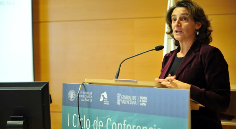 Teresa Ribera: «No hay ningún sector que no vaya a verse afectado por el cambio climático»