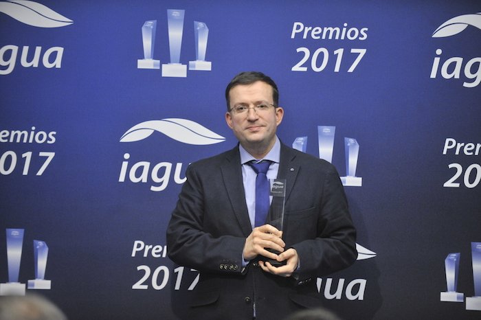 El IIAMA recibe el “Premio iAgua” al mejor centro de investigación en agua de 2017