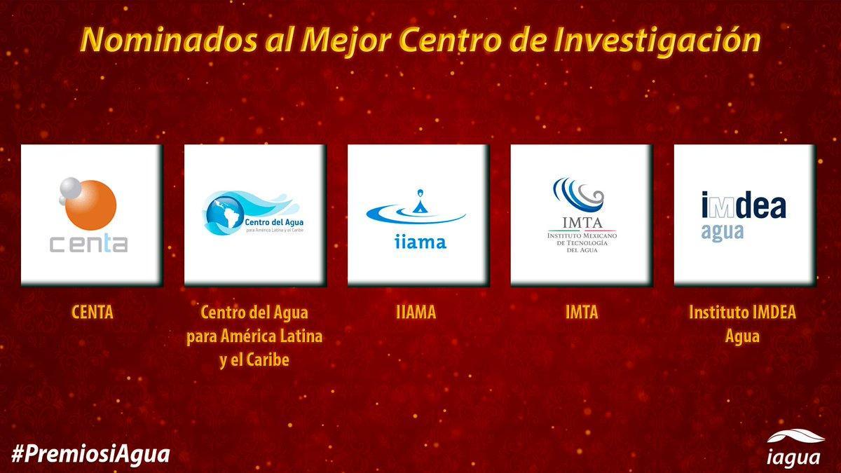 El IIAMA, nominado a los Premios iAgua en tres categorías