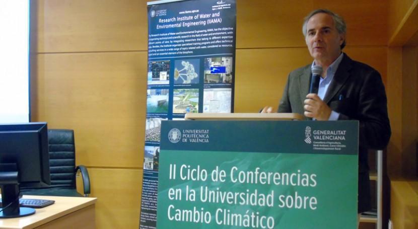 I. Losada: «El litoral Mediterráneo será una de las zonas más afectadas por el cambio climático»