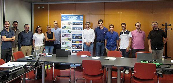 Socios del proyecto ADAPTAMED durante la reunión inicial