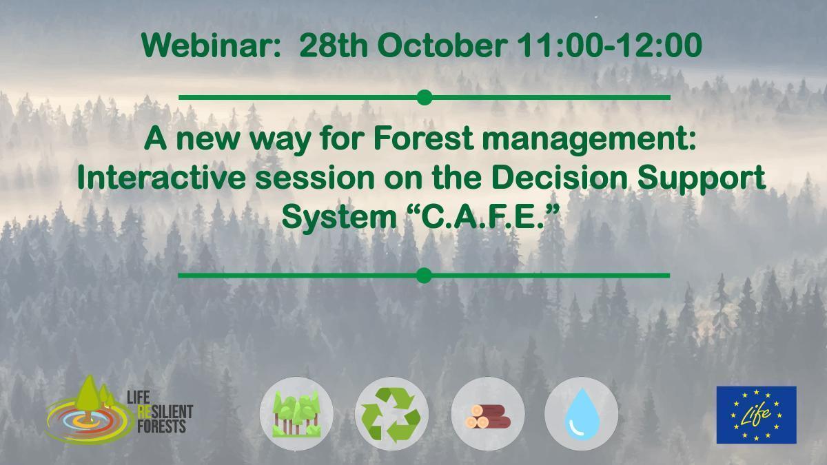 El proyecto RESILIENT FORESTS imparte un webinar práctico sobre el nuevo software de gestión forestal