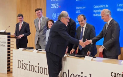 El Colegio de Ingenieros de Caminos, Canales y Puertos entrega la Medalla al Mérito Profesional 2026 a Juan Marco Segura
