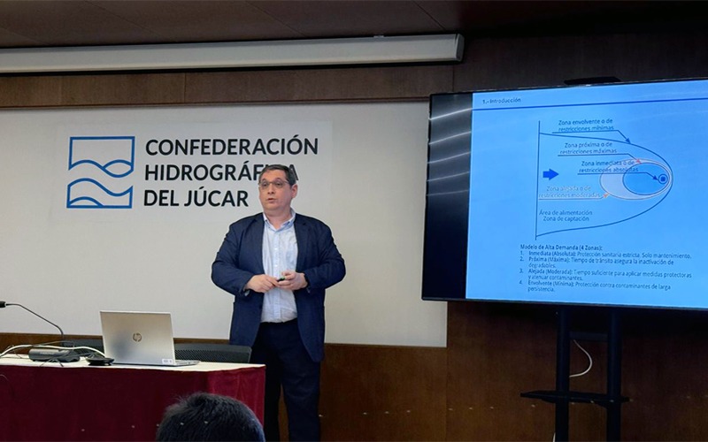 Investigadores del IIAMA-UPV forman a técnicos de la CHJ en la protección de aguas subterráneas