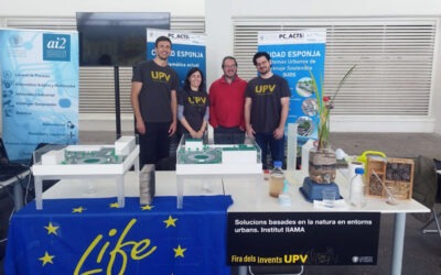 El IIAMA divulga el potencial de las Soluciones Basadas en la Naturaleza en la Fira dels Invents UPV