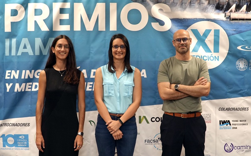 La XI edición de los Premios IIAMA reconoce el talento emergente en ingeniería del agua y medio ambiente