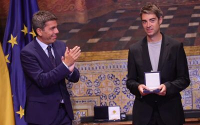 Luis Guanter, investigador del IIAMA-UPV, recibe la Distinción de la Generalitat al Mérito Científico