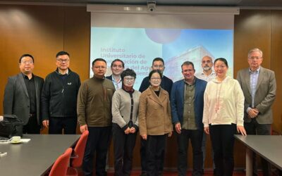Una delegación del gobierno de Zhejiang (China) visita el IIAMA-UPV para abordar una posible cooperación científica