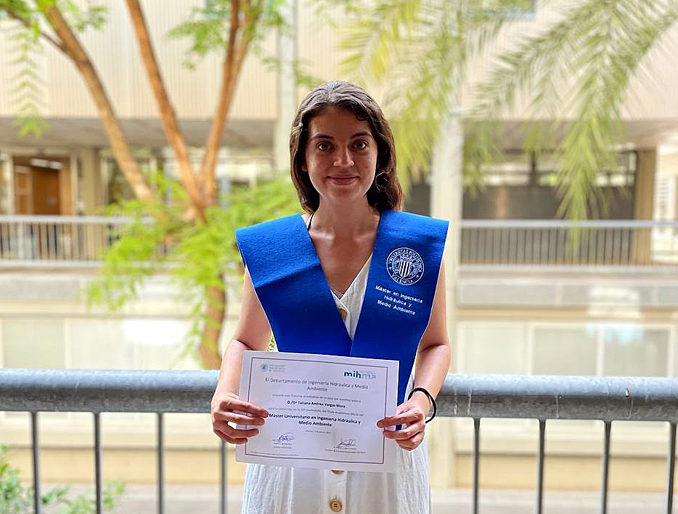 Tatiana Vargas ha obtenido el Accésit en la categoría de “Agua y Cambio Climático”