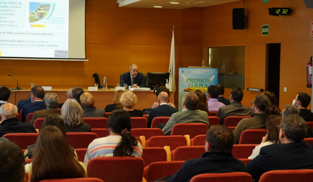 Teodoro Estrela abordando la importancia del PERTE en el sector del agua
