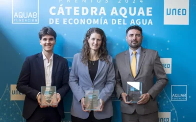 Dos trabajos dirigidos por investigadores del IIAMA, galardonados en la XI Edición de los premios de la “Cátedra Aquae de Economía del Agua”