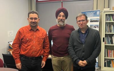 IIAMA researchers explore synergies with Amanjot Singh, from Credit Valley Conservation