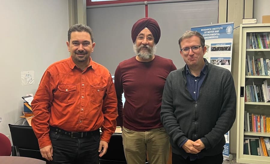 IIAMA researchers explore synergies with Amanjot Singh, from Credit Valley Conservation