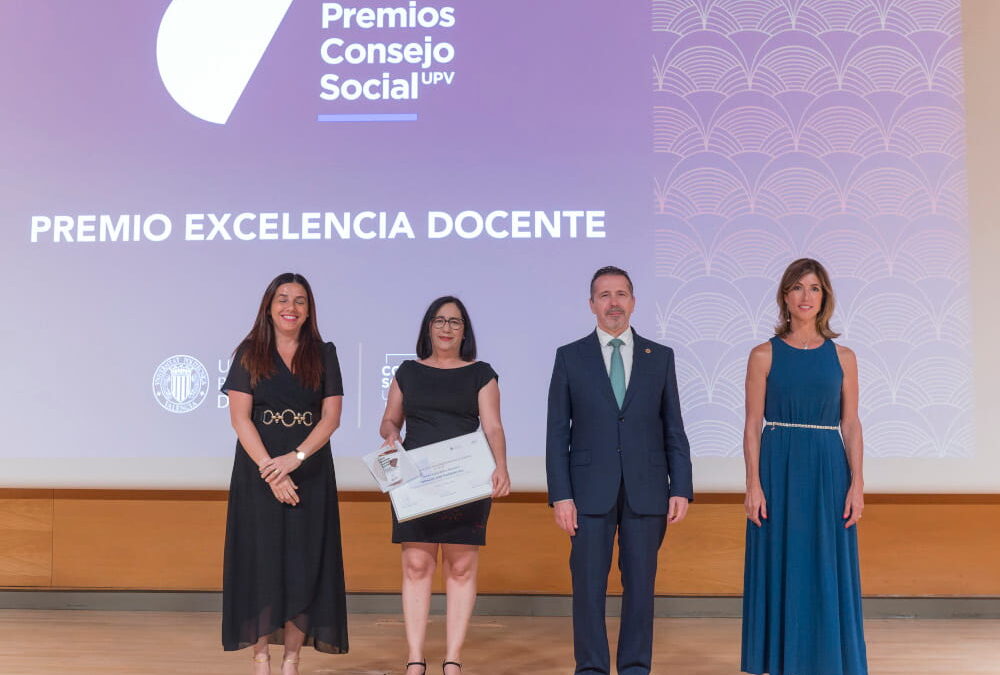 Inmaculada Romero Gil, premio a la “Excelencia Docente” de la UPV