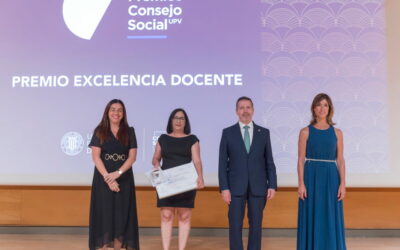 Inmaculada Romero Gil, premio a la “Excelencia Docente” de la UPV