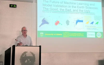 El Dr. Jeff Boisvert, Distinguished Lecturer 2025 de la IAMG, destaca el potencial del machine learning en las Ciencias de la Tierra