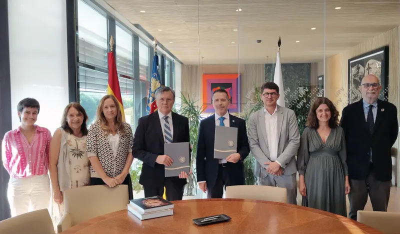 El IIAMA-UPV e IICA firman un acuerdo marco para fortalecer la cooperación en gestión del agua, acción climática y desarrollo sostenible