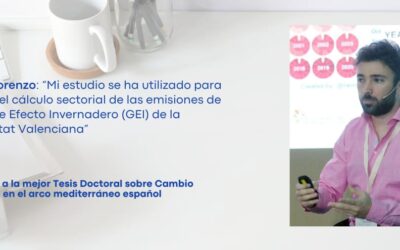 Edgar Lorenzo: “Mi estudio se ha utilizado para realizar el cálculo sectorial de las emisiones de Gases de Efecto Invernadero (GEI) de la Comunitat Valenciana”